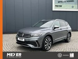 Platinum grey metallic Gebraucht 2024 VW Tiguan Allspace R-line SUV | 47.490 € (Teuer)