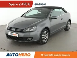 Grau Gebraucht 2015 VW Golf Cabriolet Cabrio | 15.610 € (Fairer Preis)