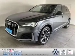 Grau Gebraucht 2021 Audi Q7 S-Line SUV | 36.990 € (Superpreis)