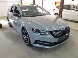 Grau steelgrau Gebraucht 2021 Skoda Superb SportLine Kombi | 23.340 € (Superpreis)
