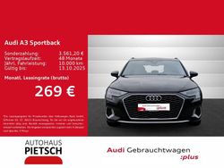 Mythosschwarz metallic Gebraucht 2024 Audi A3 Sportback e-tron Ambiente Limousine | 34.860 € (Teuer)