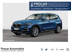 Blau Gebraucht 2022 BMW X5 xLine SUV | 56.990 € (Superpreis)