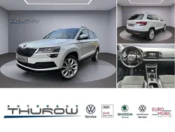 Moonweiss metalli Gebraucht 2020 Skoda Karoq Style SUV | 22.400 € (Guter Preis)