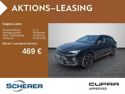 Midnight schwarz metallic (metallic) Gebraucht 2025 Cupra Leon VZ Limousine | 45.300 € (Fairer Preis)