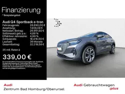 Grau Gebraucht 2022 Audi Q4 Sportback e-tron Performance SUV | 28.890 € (Fairer Preis)