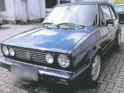 Blau Gebraucht 1991 VW Golf Cabriolet Classicline Cabrio | 12.000 €