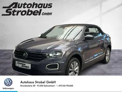 Rauchgrau metallic (metallic) Gebraucht 2021 VW T-Roc Cabriolet Style Cabrio | 25.990 € (Guter Preis)