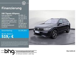Schwarz Gebraucht 2024 VW Tiguan Allspace R-line SUV | 45.490 € (Teuer)