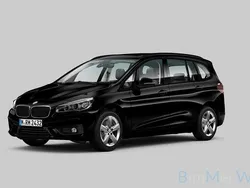 Schwarz Gebraucht 2015 BMW 218 Gran Tourer Van / Kleinbus | 13.990 € (Fairer Preis)