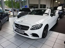 Weiß Gebraucht 2018 Mercedes C200 AMG Cabrio | 35.900 € (Teuer)