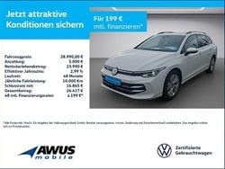 Weiss / pure white Gebraucht 2024 VW Golf VIII Style Kombi | 28.990 € (Teuer)