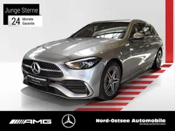 Mojavesilber Gebraucht 2024 Mercedes C220 AMG Kombi | 40.990 € (Guter Preis)