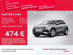 Taifungrau metallic Gebraucht 2024 Audi Q4 e-tron Ambiente SUV | 44.382 € (Teuer)