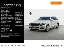 Polarweiss Gebraucht 2018 Mercedes C200 Exclusive Kombi | 20.990 € (Guter Preis)