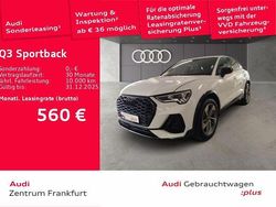 Weiß Gebraucht 2025 Audi Q3 Sportback S-Line SUV | 48.598 € (Teuer)