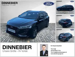 Schwarz (metallic) Gebraucht 2024 Ford Focus ST-Line X Kombi | 25.990 € (Fairer Preis)