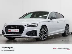 Gletscherweiß metallic Gebraucht 2024 Audi A5 Sportback S-Line Limousine | 40.440 € (Guter Preis)