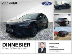 Schwarz (metallic) Gebraucht 2023 Ford Focus ST-Line Kombi | 22.489 € (Fairer Preis)