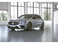 Iridiumsilber metallic Gebraucht 2021 Mercedes A250 AMG Limousine | 28.980 € (Etwas zu teuer)