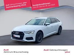 Gletscherweiß metallic Gebraucht 2024 Audi A6 Advanced Plus Kombi | 55.950 €