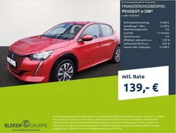 Elixier rot Gebraucht 2021 Peugeot e-208 Active Kleinwagen | 14.690 € (Guter Preis)