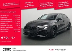 Mythosschwarz metallic Gebraucht 2023 Audi RS3 Sportback Ambiente Kleinwagen | 63.480 € (Fairer Preis)