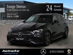 Lack graphitgrau Gebraucht 2024 Mercedes C200 AMG Kombi | 42.450 € (Teuer)