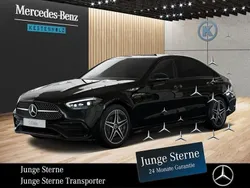 Schwarz Gebraucht 2024 Mercedes C300e AMG Limousine | 51.880 € (Fairer Preis)