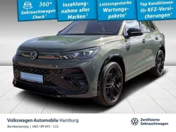 D4 cipressinogrün metallic Gebraucht 2024 VW Tiguan R-line SUV | 50.777 € (Superpreis)