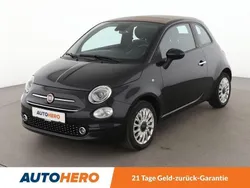 Vesuvio schwarz Gebraucht 2021 Fiat 500C Lounge Cabrio | 12.410 € (Guter Preis)