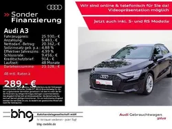Brillantschwarz Gebraucht 2022 Audi A3 Sportback e-tron Advanced Limousine | 25.930 € (Fairer Preis)