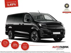 Karbon schwarz Neu 2025 Opel Zafira Life Van | 47.390 € (Fairer Preis)