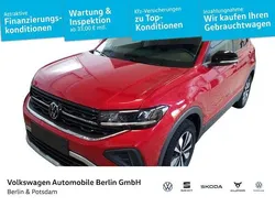 Kings red metallic Gebraucht 2024 VW T-Cross Goal SUV | 25.250 € (Superpreis)