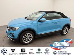 Blau Gebraucht 2023 VW T-Roc Cabriolet Style Cabrio | 25.800 € (Fairer Preis)