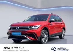 Kings red metallic Gebraucht 2024 VW Tiguan Allspace Elegance SUV | 47.790 € (Fairer Preis)