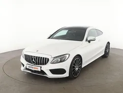 Weiß Gebraucht 2018 Mercedes C250 AMG line Coupé | 29.210 € (Teuer)