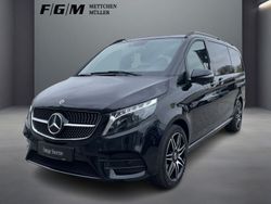 Obsidianschwarz metallic Gebraucht 2023 Mercedes V300 AMG line Van / Kleinbus | 61.390 € (Guter Preis)