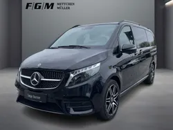 Obsidianschwarz metallic Gebraucht 2023 Mercedes V300 AMG line Van / Kleinbus | 63.990 € (Fairer Preis)