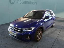 Blau Gebraucht 2022 VW T-Roc R-line SUV | 27.670 € (Guter Preis)