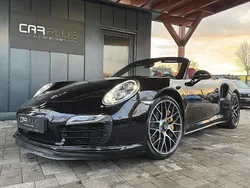 Schwarz Gebraucht 2016 Porsche 911 Turbo S Cabriolet Cabrio | 89.990 €