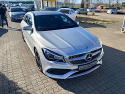 Silber Gebraucht 2017 Mercedes CLA180 Shooting Brake AMG line Kombi | 19.390 € (Fairer Preis)