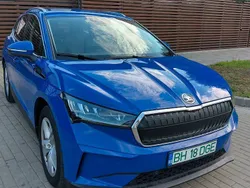 Blau Gebraucht 2021 Skoda Enyaq iV SportLine SUV | 20.900 € (Fairer Preis)