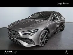 Graulack mountaingrau (metallic) Gebraucht 2023 Mercedes CLA250e Shooting Brake AMG Kombi | 35.125 € (Fairer Preis)