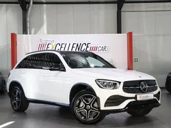 Weiß Gebraucht 2021 Mercedes GLC300 AMG line SUV | 36.993 € (Guter Preis)