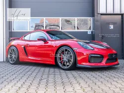 Rot Gebraucht 2016 Porsche Cayman GT4 Coupé | 89.990 € (Superpreis)