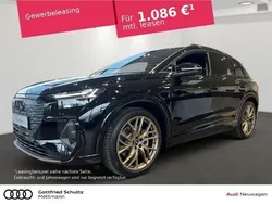 Mythosschwarz metallic Neu 2025 Audi Q4 e-tron Basis SUV | 73.950 €