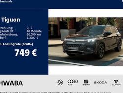 Schwarz Neu 2025 VW Tiguan R-line SUV | 63.490 € (Teuer)