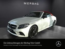 Weiß Gebraucht 2018 Mercedes C220 AMG Cabrio | 28.760 € (Fairer Preis)