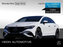 Polarweiß Gebraucht 2023 Mercedes EQE300 AMG Limousine | 42.899 €