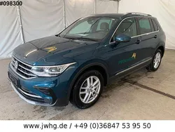 Blue metallic Gebraucht 2021 VW Tiguan SUV | 25.450 € (Fairer Preis)